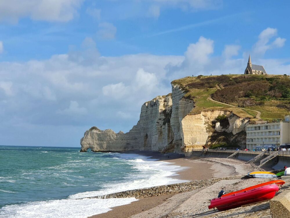 Explore the best beaches near Paris: Plage d' Étretat