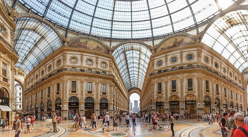 Explore the best malls in Milan: Galleria Vittorio Emanuele