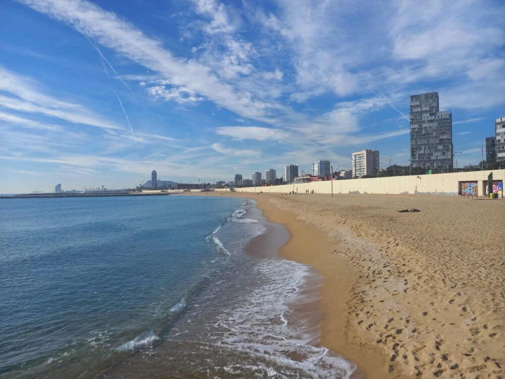 Explore the best beaches in Barcelona: Llevant Beach