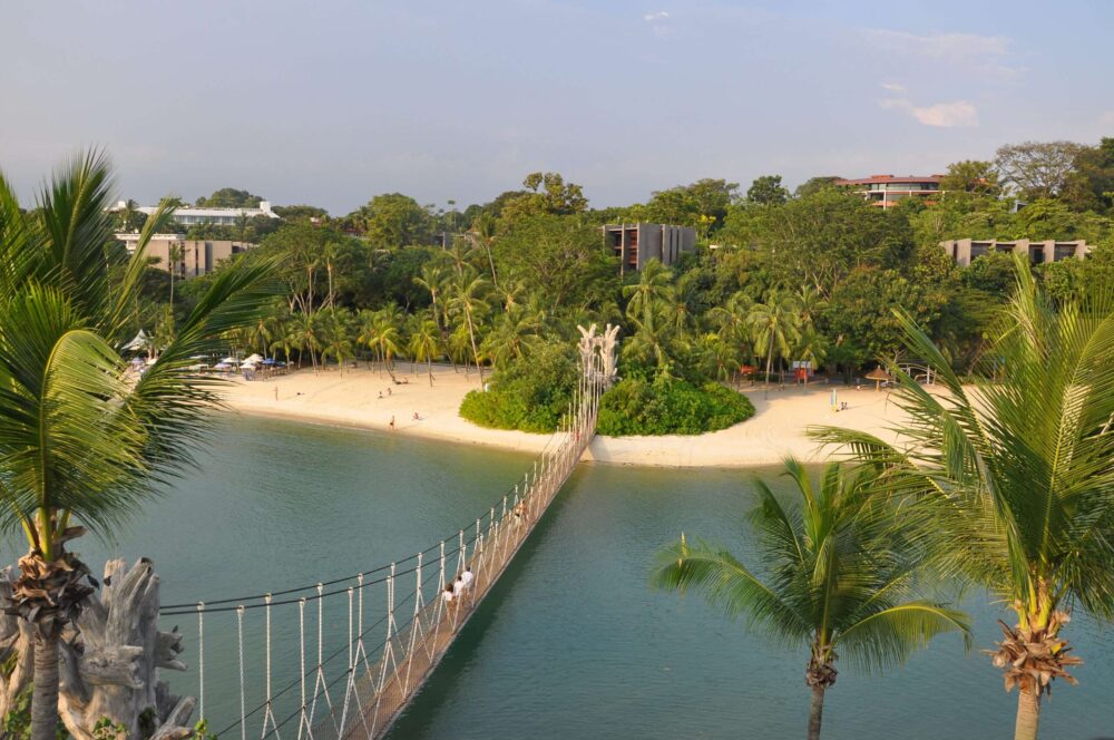 Explore the best beaches in Singapore: Palawan Beach