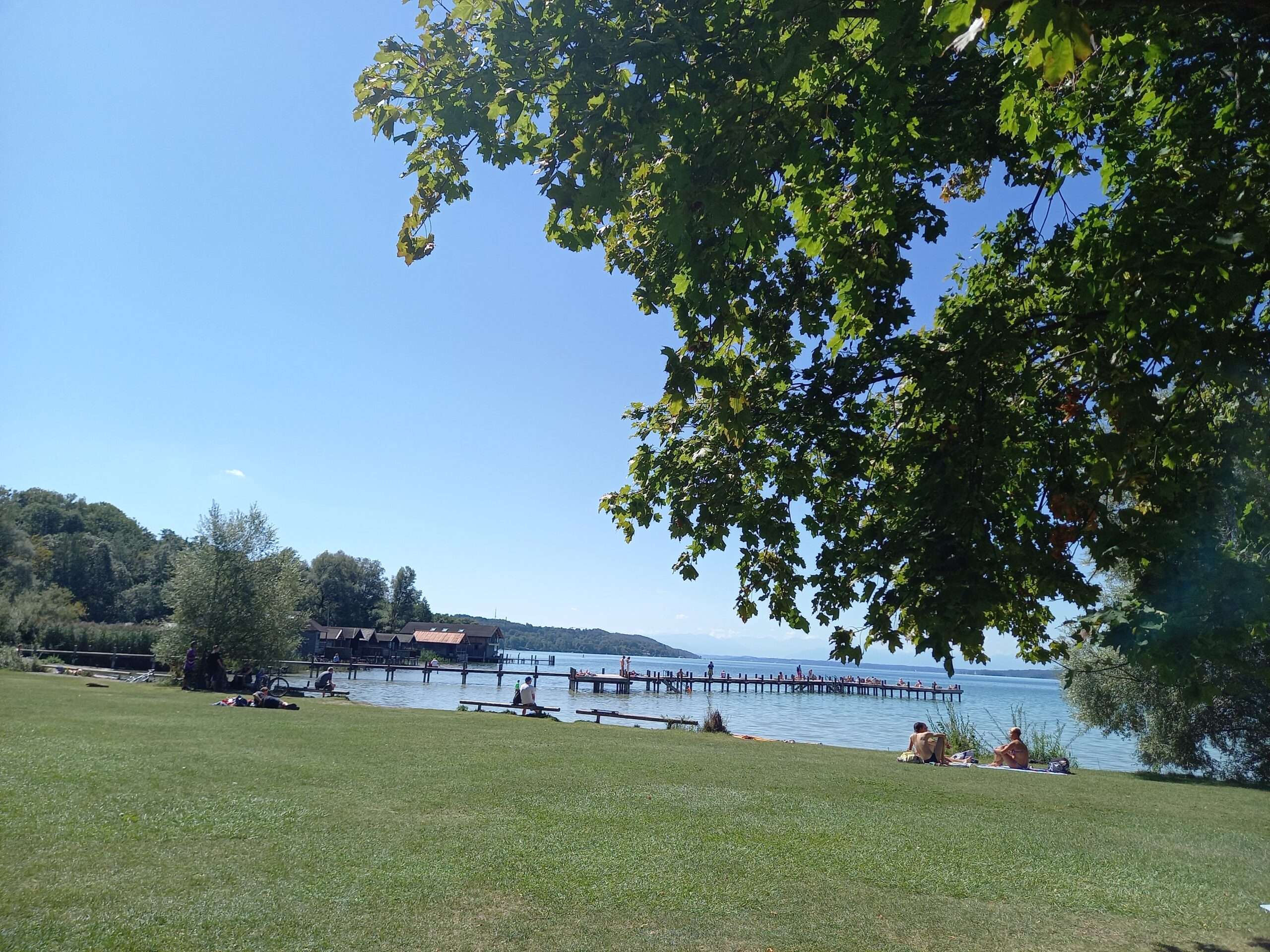 Explore the best beaches near Munich: Percha Strand