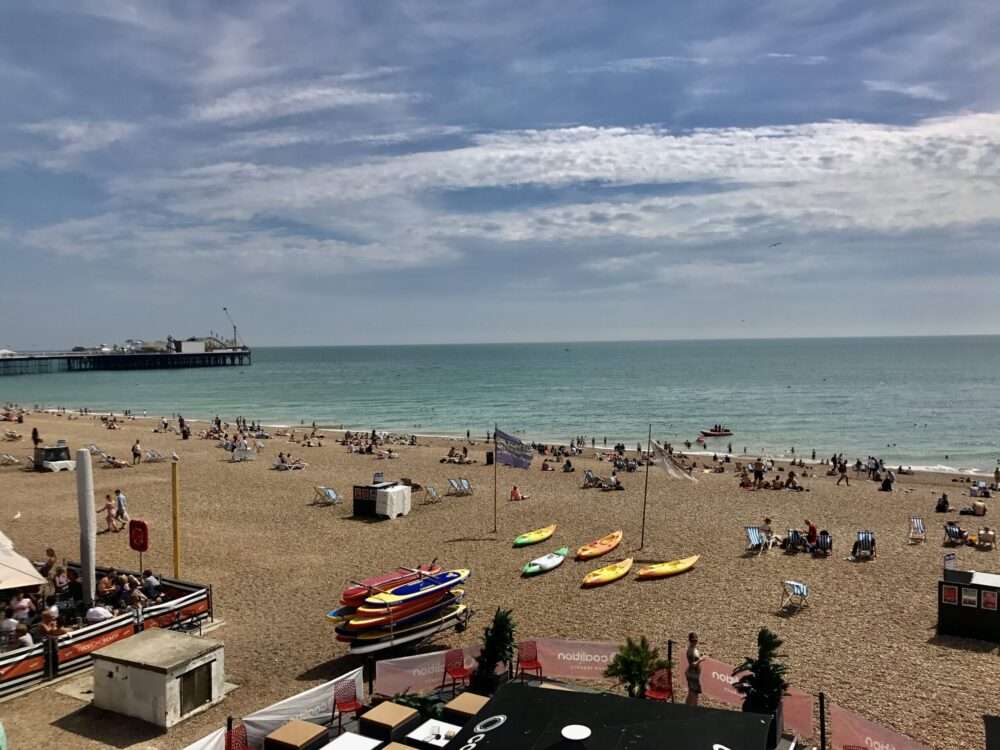 Explore the best beaches near London: Brighton Beach