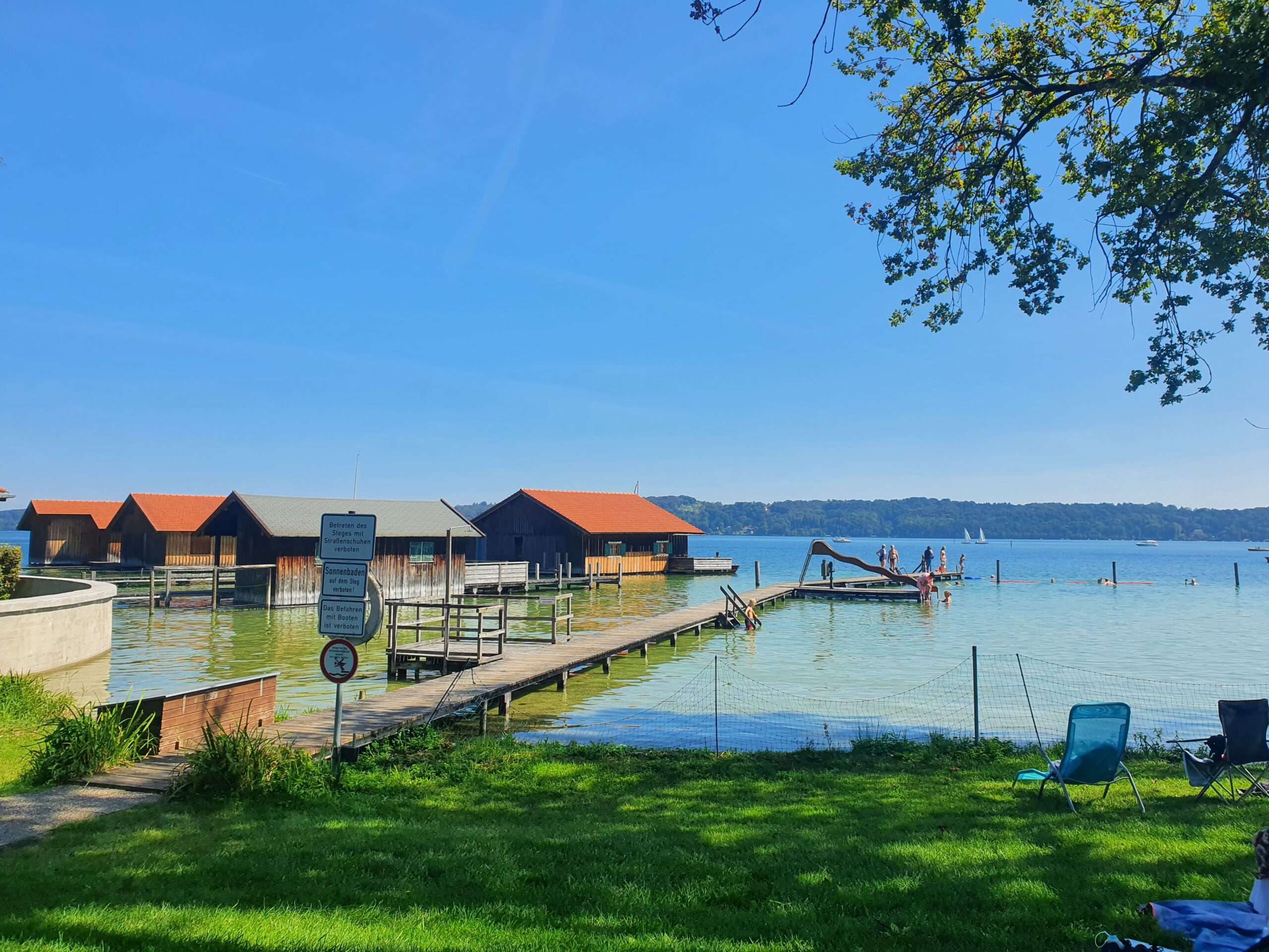 Explore the best beaches near Munich: Strandbad Feldafing