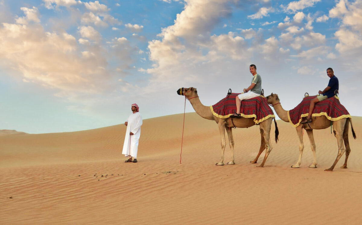 Explore 6 of the Best Things to Do in Saudi Arabia: Take a Camel Safari
