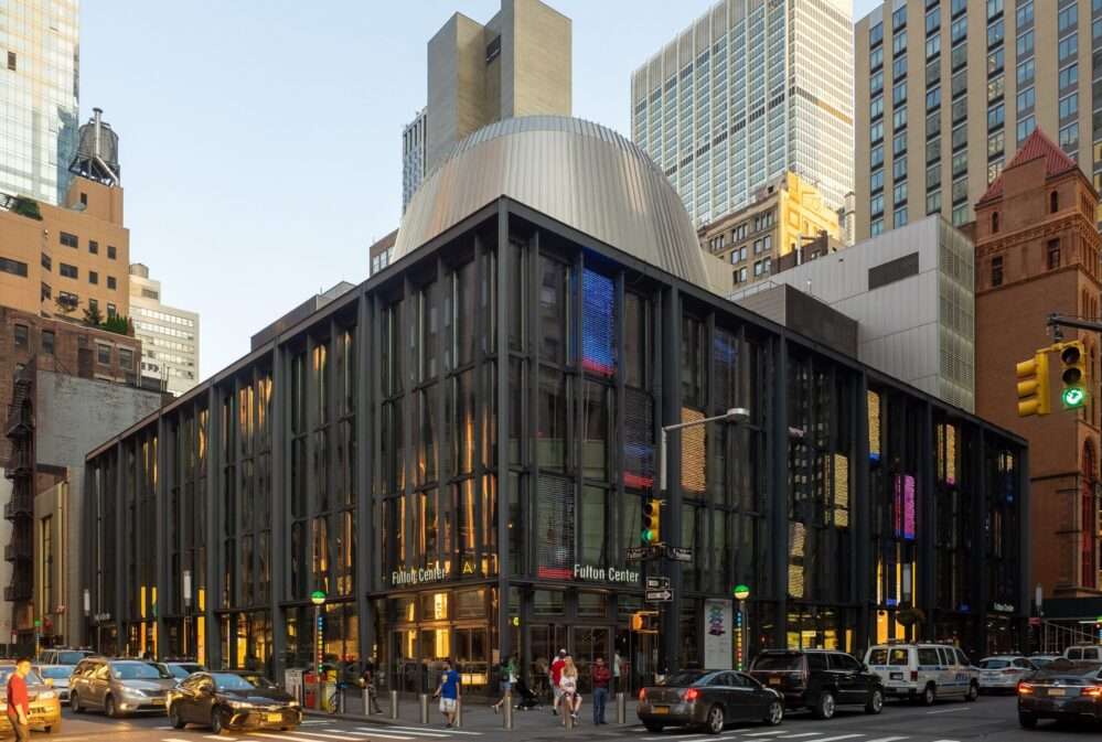 Explore the best malls in New York: Fulton Center