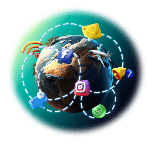 Global Coverage & Fast Internet